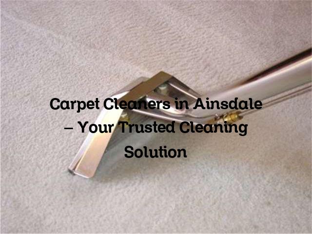 Carpet Cleaners in Ainsdale