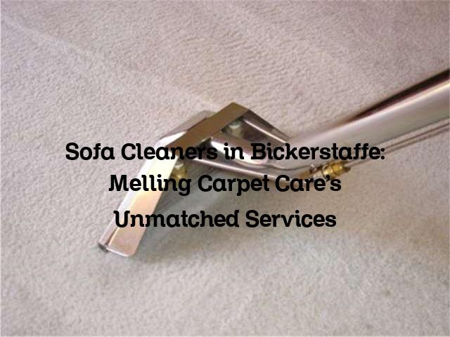 Sofa Cleaners in Bickerstaffe